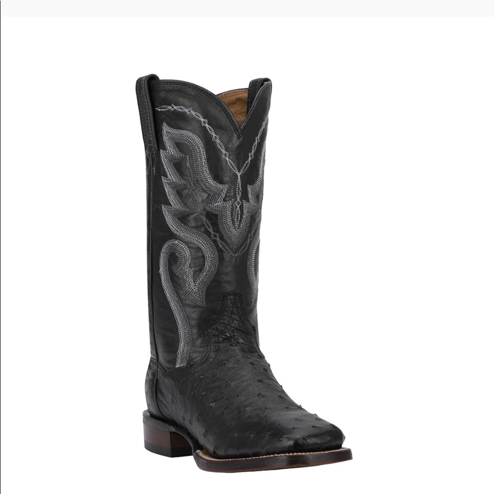 Dan Post Men’s Chandler Full Quill Ostrich Boot